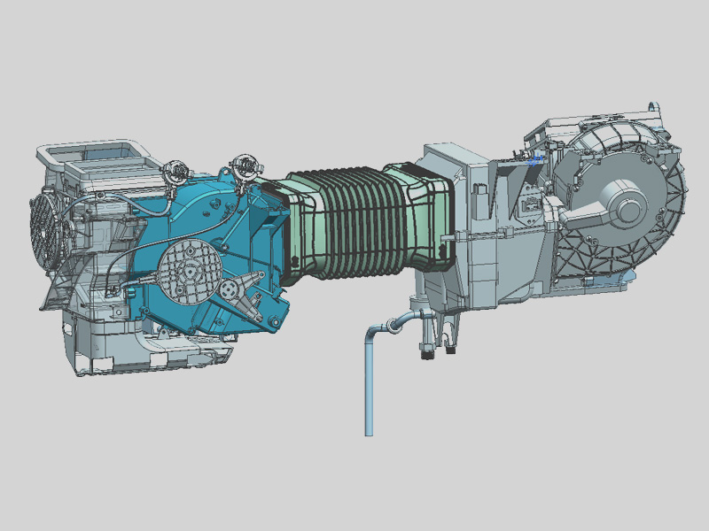 E191空调主机总成