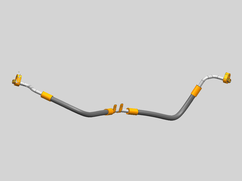 Z2213压缩机排气管总成