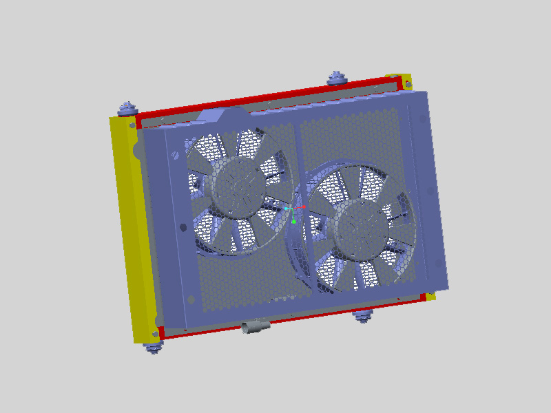 30-45Kw燃料电池电堆散热模块