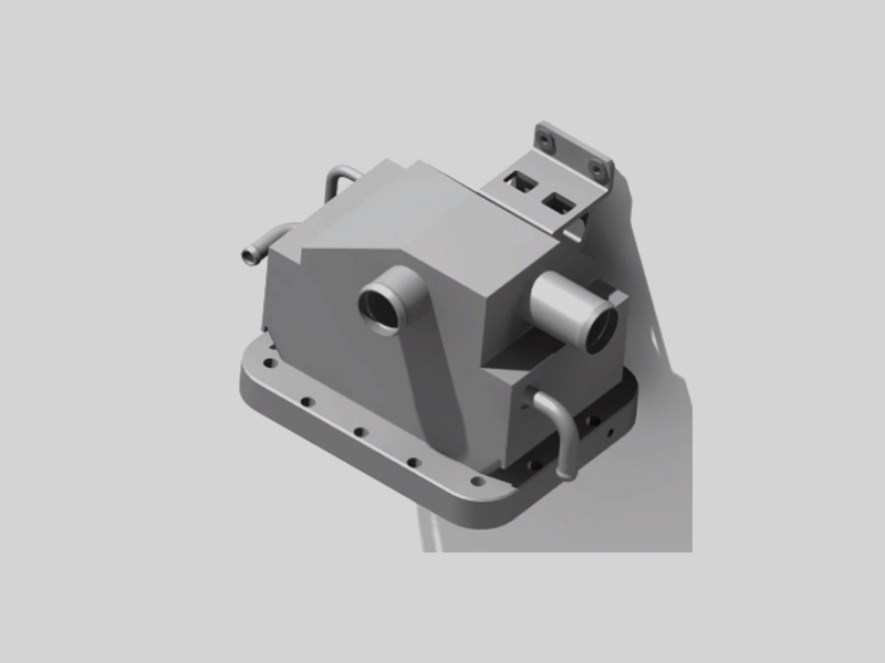 8Kw燃料电池集成中冷器产品